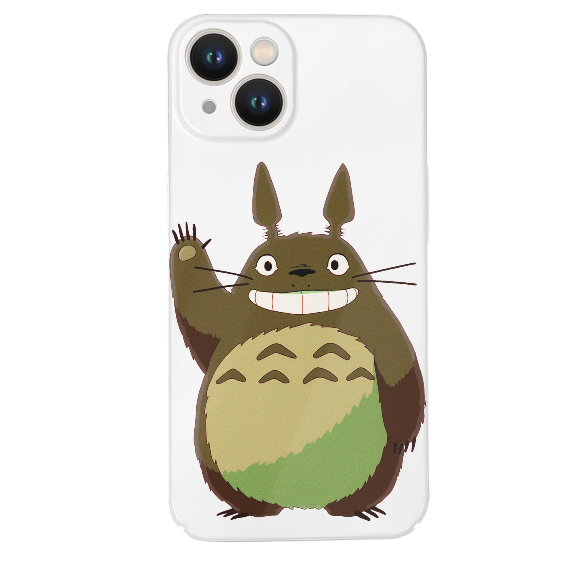 （画像用） となりのトトロ 草壁メイ 草壁サツキ My Neighbor Totoro Satsuki Kusakabe Mei Kusakabe 【iPhone 14シリーズ対応】ハードケース